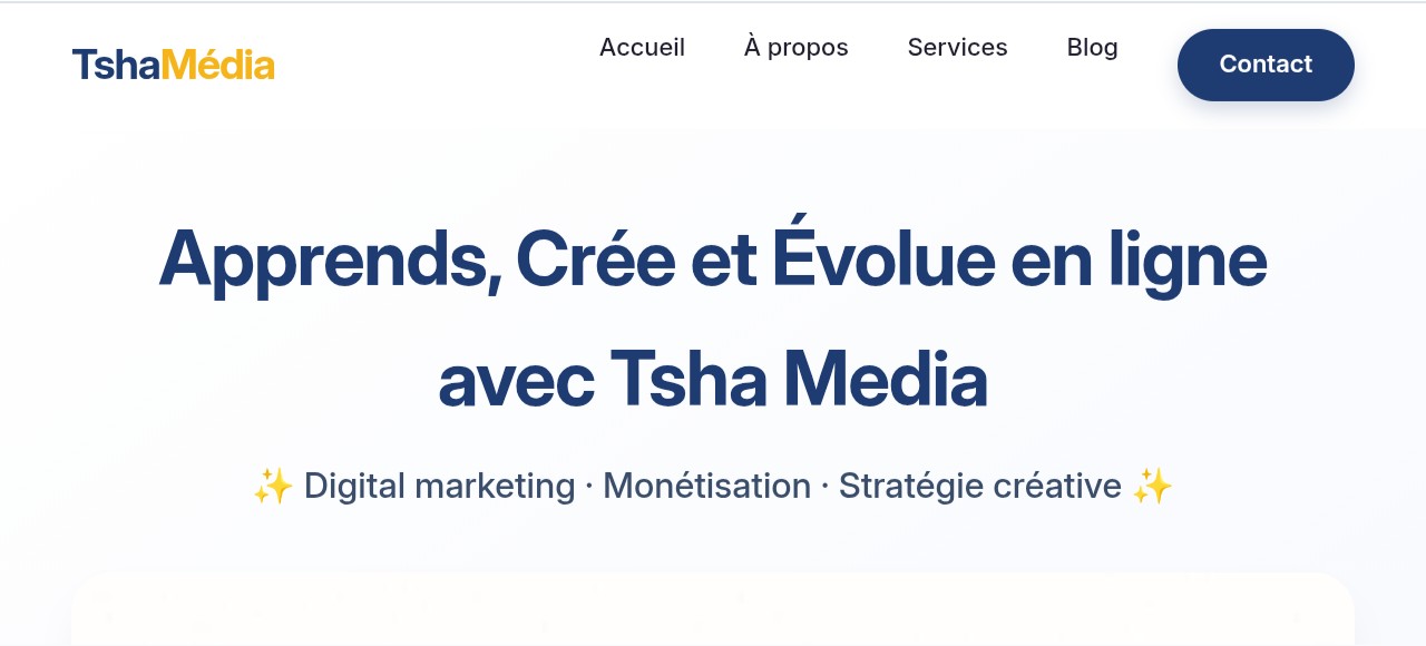 Aperçu du site Tsham
